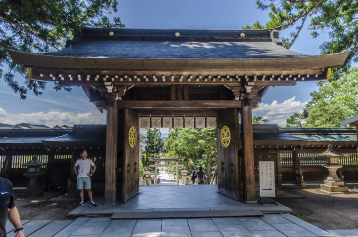 347 - Takayama - santuario Sakurayama Hachimangu
